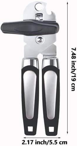 Left Handed Can Opener and bottle bottle openers (Black)