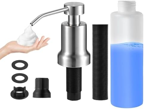 Foaming Soap Dispenser for Kitchen Sink, Kitchen Bathroom Soap