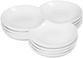 Porcelain Chip and Dip Serving Set, Divided Platter 3 Compartments