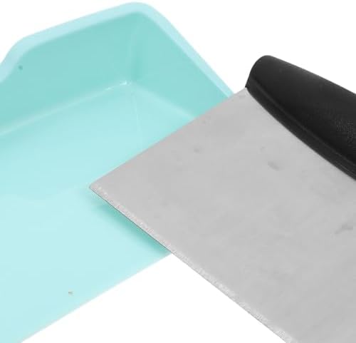 Dough Scraper Cutter Set with Stainless Steel and Plastic Handles