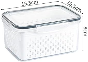 Fruit Storage Container for Fridge, Vegetable Produce Storage Saver