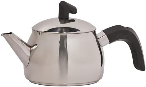 Karaca Belinay Teapot Set, 18/10 Stainless Steel