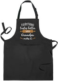 Grandpa Apron, Grandpa Gifts, Grandpa Gifts from Grandkids, Cooking