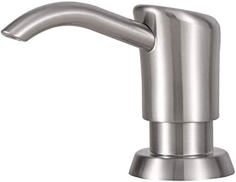 GAGALIFE Dish Soap Dispenser, 17 oz, Brushed Nickel