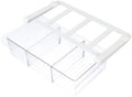 Glad Pull Out Fridge Drawer Organizer - Clip-On Under Shelf