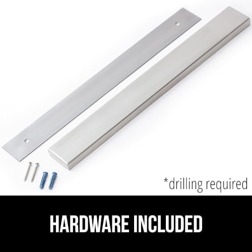 GORILLA GRIP 304 Stainless Steel Magnetic Knife Holder, 10 Inch