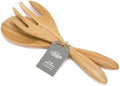 Dehaus® 12" Extra Large Bamboo Salad Servers - Wooden Salad Serving