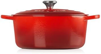 Le Creuset Enameled Cast Iron Round Dutch Oven, 7.25 qt., Cerise