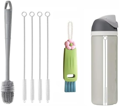 Straw Cleaner Brush Fit for Owala FreeSip 24oz/32oz/40oz, Silicone