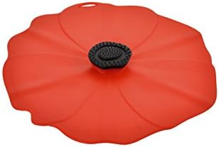 Charles Viancin Poppy Silicone Lid - Airtight Smooth-Rim Seal