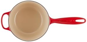 Le Creuset Enameled Cast Iron Signature Saucepan, 2.25 qt., Cerise