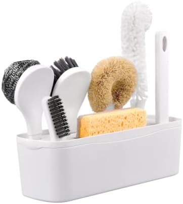 7 Pack Kitchen Cleaning Dish Brush Set with Storage Box for Pan Bottle