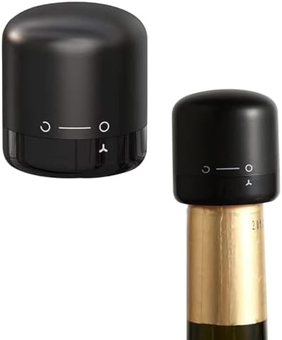 2PC wine bottle stopper, wine bottle stopper set with silicone stopper