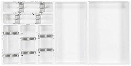 OXO Good Grips Large Expandable Utensil Organizer, White