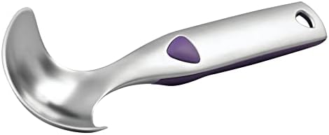 Wilton Heavy-Duty Ice Cream Scoop, Non-Slip Grip, Silver