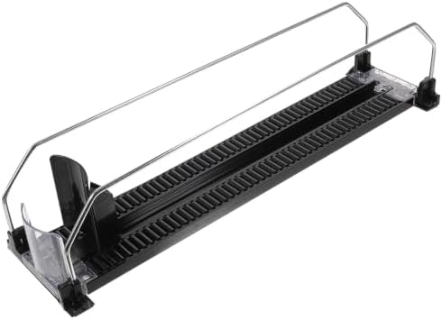 Hemobllo Drink Pusher Organizer, Black, 35.5cm