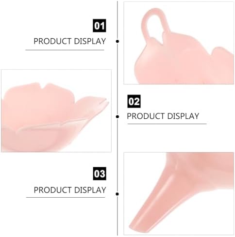 4Pc Plastic Kitchen Funnel Set for Liquid Transfer and Filling