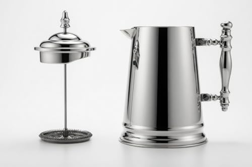 Francois et Mimi 34-Ounce Stainless Steel French Coffee Press