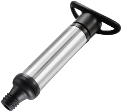 Healifty Wine Saver Vacuum Pump Set 2 Wine Bottle Stoppers Abs Steel