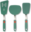 Brigii Silicone Spatula Turner Set, 3-Piece
