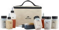 windhike Naturehike PP 6/8 Pcs-Set Travel Spice Containers, Camping