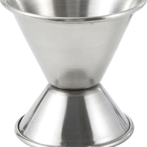 Soro Essentials- 1/2 oz / 1 oz Stainless Steel Jigger Set of 2- Double