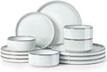 Herogo 12 Pieces Stoneware Dinnerware Set for 4, Ceramic Dinner