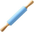 15-inch Silicone Rolling Pin for Baking, Non-stick Surface and