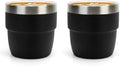 Zenbo 4 oz Espresso/Coffee Cups, Ceramic-Lined Double Wall Vacuum