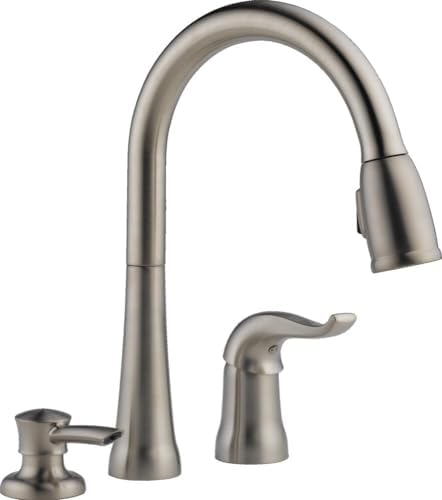 Delta Kate Kitchen Faucet with Pull-Down Sprayer, Stainless