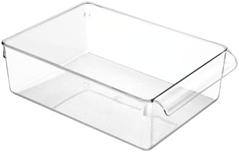 iDesign Fridge Storage Bin, Clear