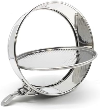 10 Inch 304 Stainless Steel Springform Cake Pan, Stainless Steel