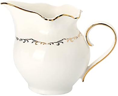 Ceramic Salt Storage Jar, Ceramic Sugar Bowl with Lid and Milk Jug