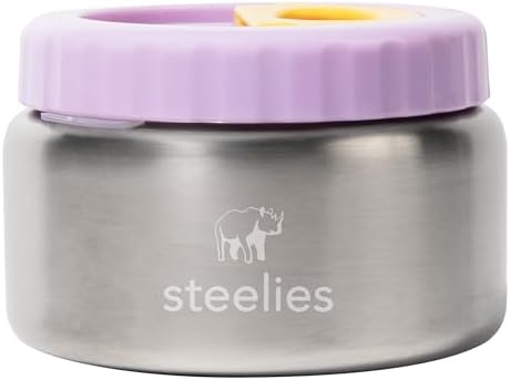 8oz Vacuum Sealed Compact Stainless Steel Insulated Food Container for