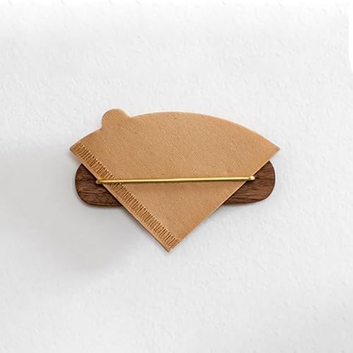 Coffee Filter Holder, Wall Mount Coffee Filter Storage with Adhesive