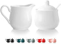 12 OZ Ceramic Sugar and Creamer Set (White)