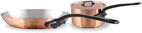 Mauviel M'Heritage 150 CI 1.5mm Polished Copper & Stainless Steel