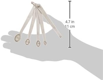 New Star Foodservice 42924 Stainless Steel Mini Measuring Spoons Set