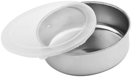 Stainless Steel Mixing Bowl Set with 5 Lids, Nesting Set