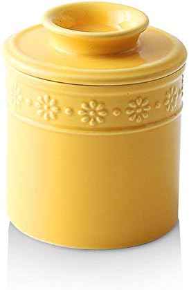 KOOV Ceramic Butter Crock, Butter Keeper for Counter, French Butter