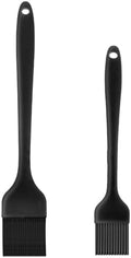 Silicone Basting Pastry Brush Set, 2 Pack Heat Resistant Cooking Food
