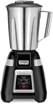 Waring Commercial BB320S Blade 1 HP Blende,r Touchpad Controls with