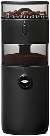 OXO Brew Compact Conical Burr Coffee Grinder, 50g Capacity