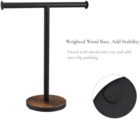 Hand Towel Holder Stand, Countertop Bathroom