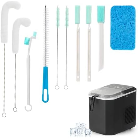 AIEVE Ice Machine Cleaner Brush Sets, 10 Pcs Ice Maker Cleaner Tools