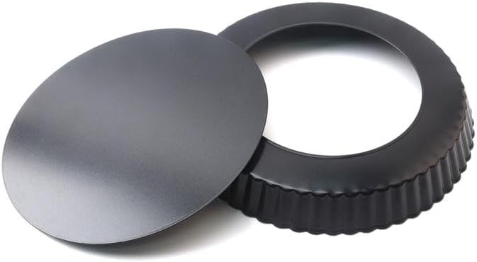 Pie Tart Pans 5 inch Set of 6 with Removable Bottom Non-stick Round