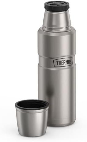 THERMOS Stainless King Vacuum-Insulated Compact Bottle, 16 Ounce