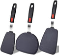 TOTDTDA 3-Pack Large Silicone Spatula Turners