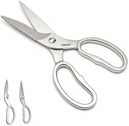 TONMA Kitchen Scissors Come Apart, Made in Japan, All Purpose, TK-25