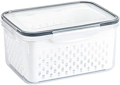 Fruit Storage Container with Colander, 3300ML